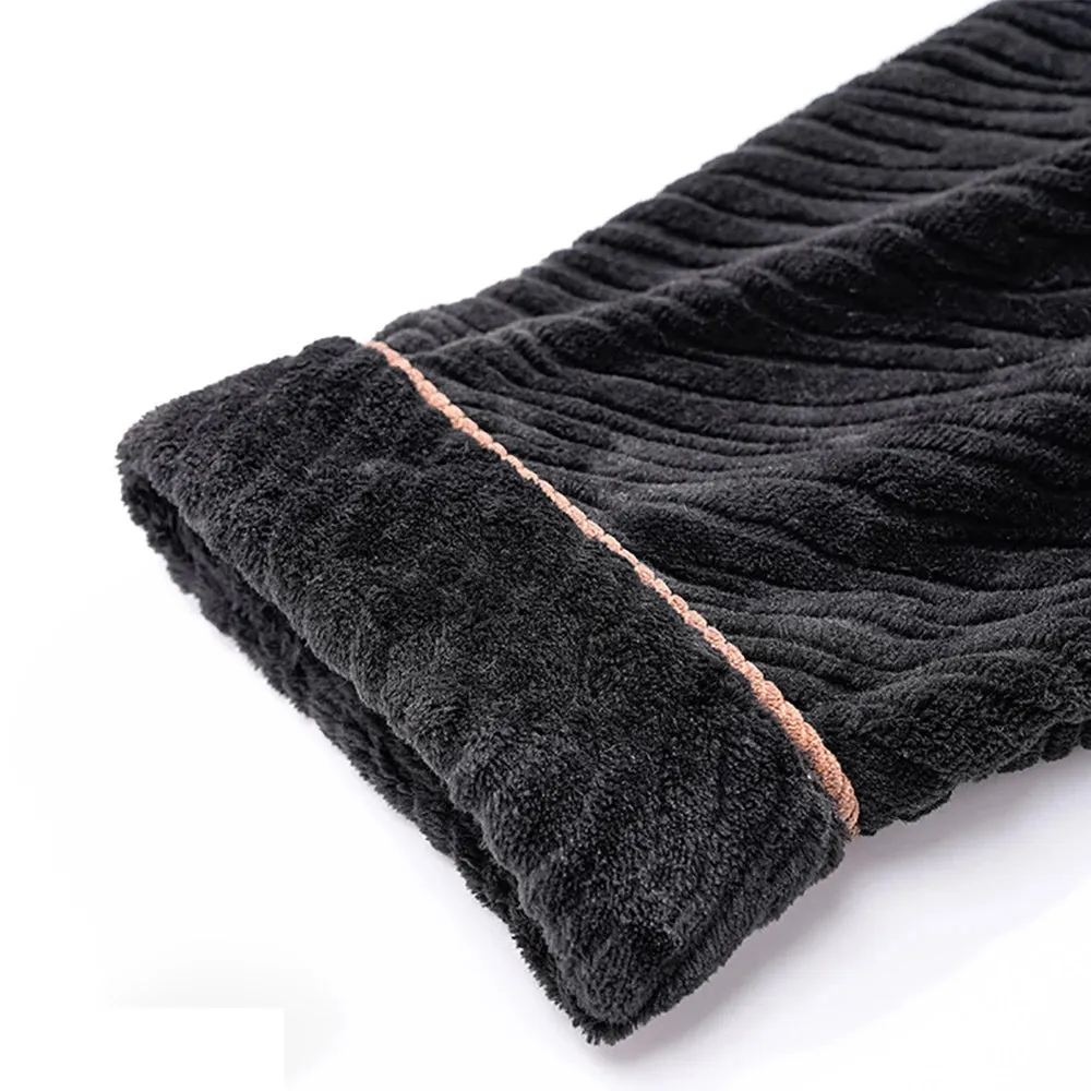 4XL Big Size Pijamas For 110kg Men's Bathrobe Warm Winter Thicken Short Plush Nightwear Men Loose Soft Shower Robe Dressing Gown