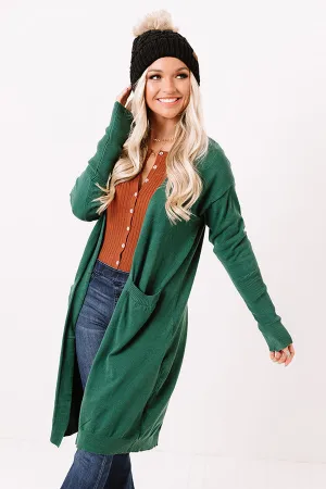 Airstream Dreams Cardigan In Green