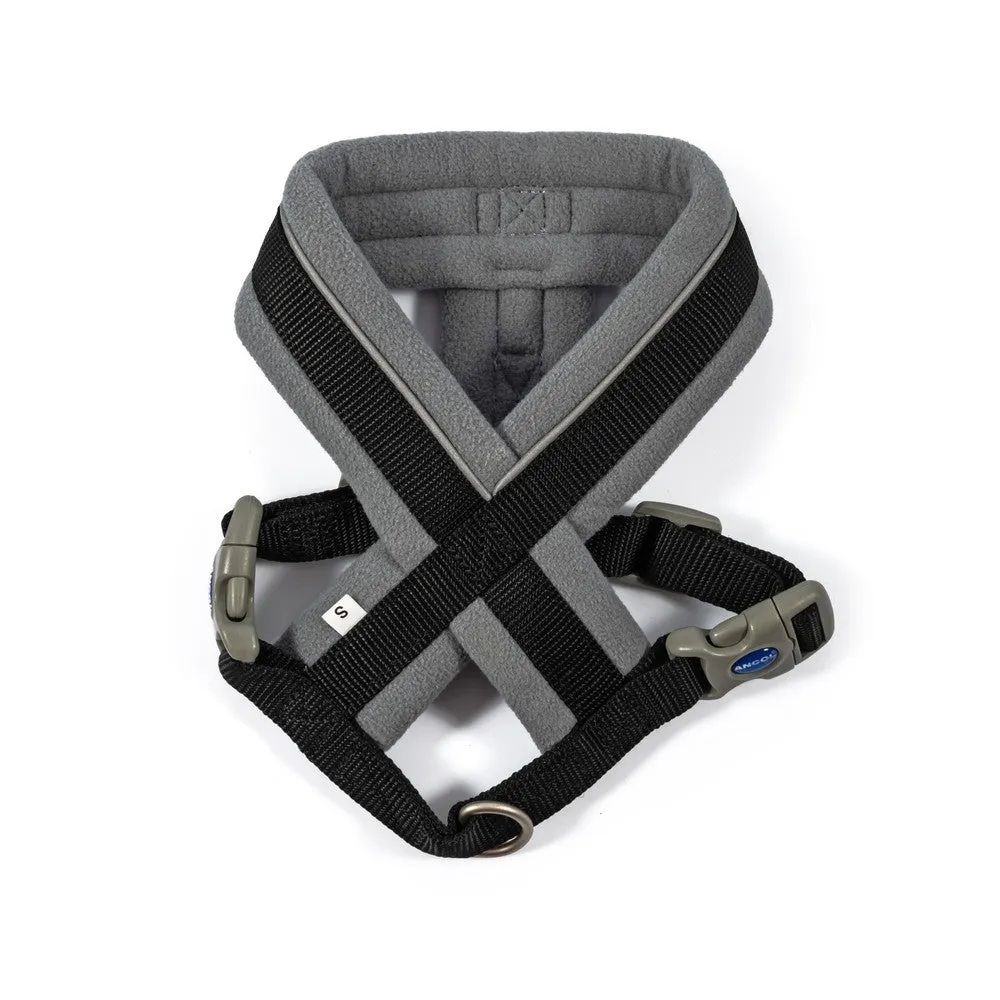 Ancol Viva Padded Harness Black M 41-53cm