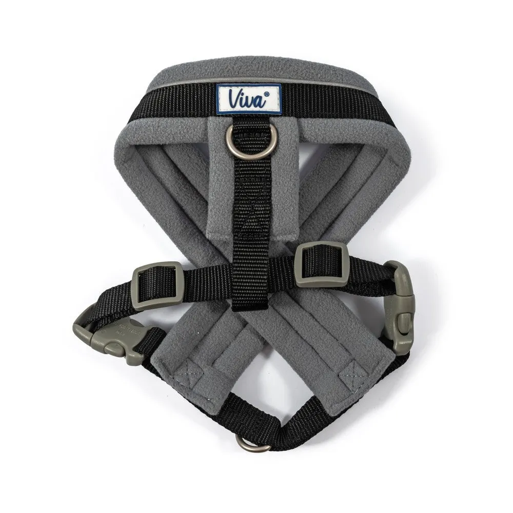 Ancol Viva Padded Harness Black M 41-53cm