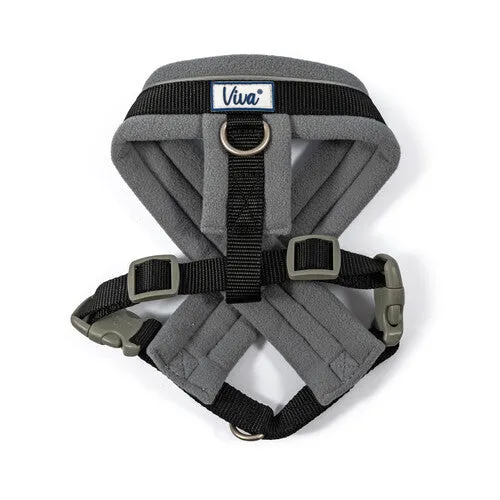 Ancol Viva Padded Harness Black M 41-53cm