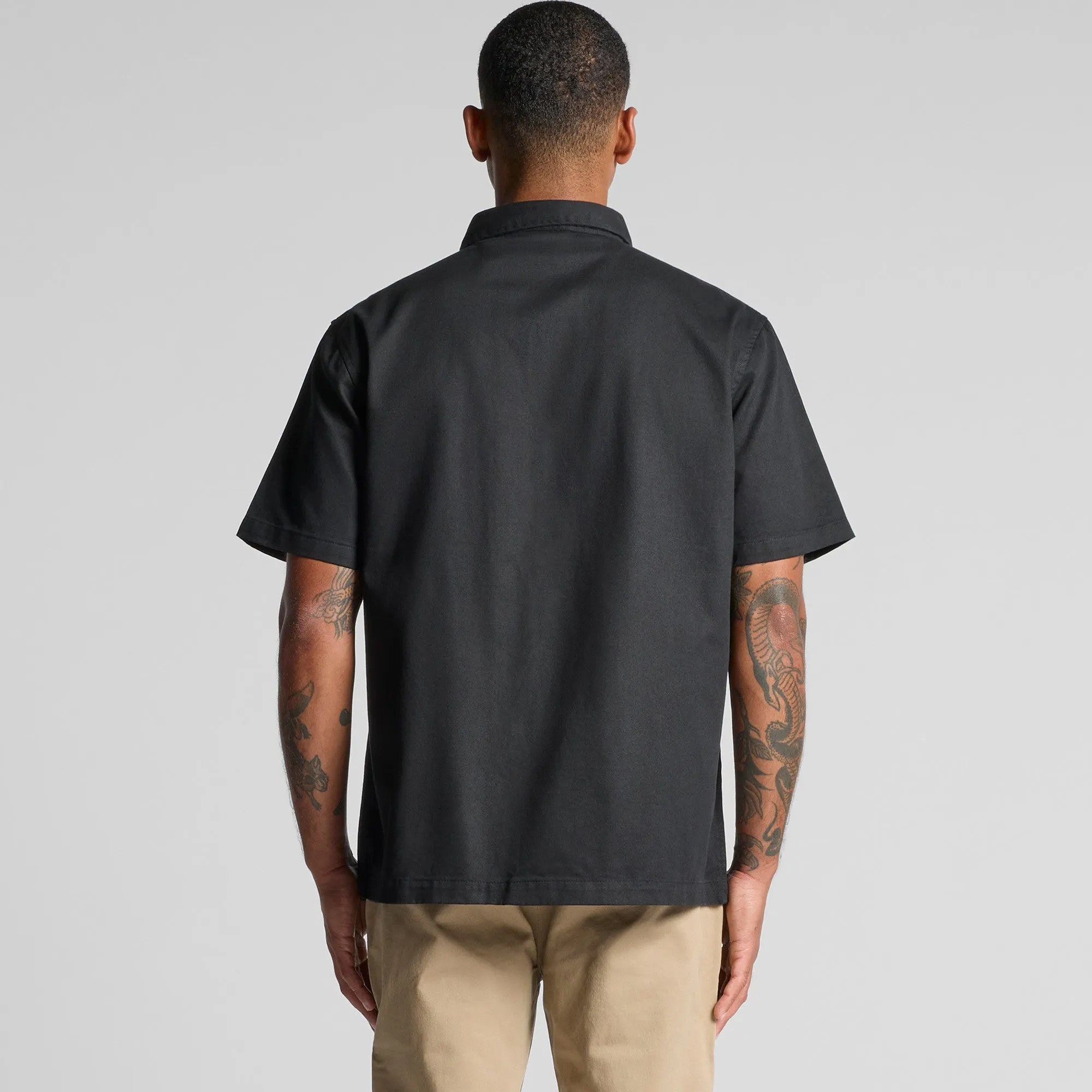 Ascolour Mens Printers S/S Shirt (5424)