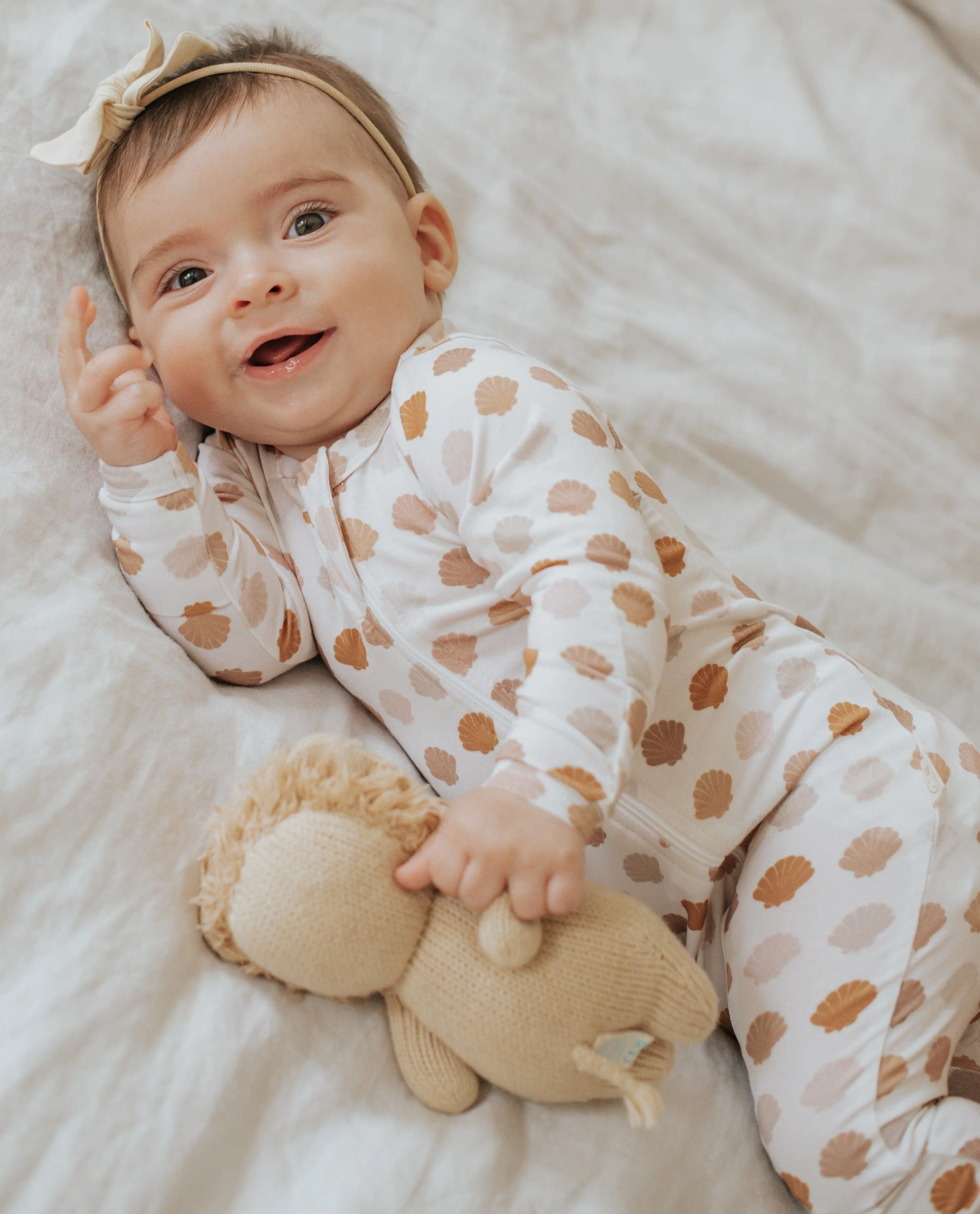 Bamboo Zip Pajamas | Shell