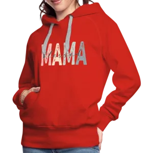 Blessed Mama Premium Hoodie (Retro Design)