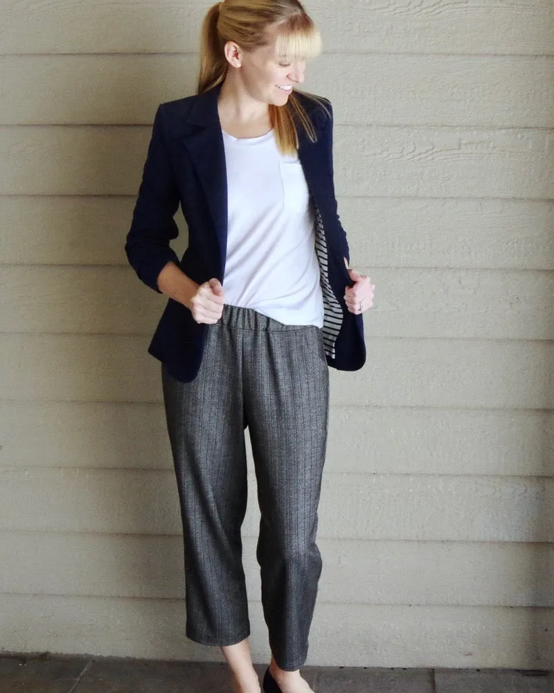 Blue Dot Patterns Coffeehouse Pant