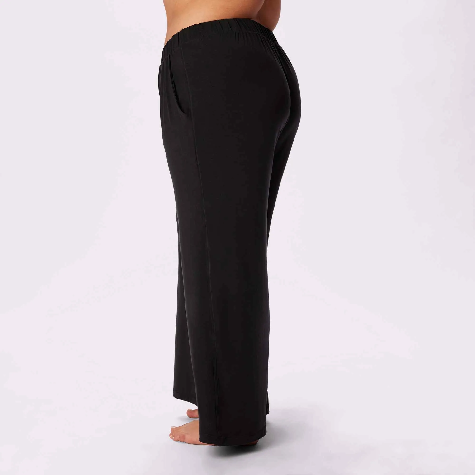 Cloud Sleep Pocket Pant | SuperSoft (Crushed Berry Plaid)