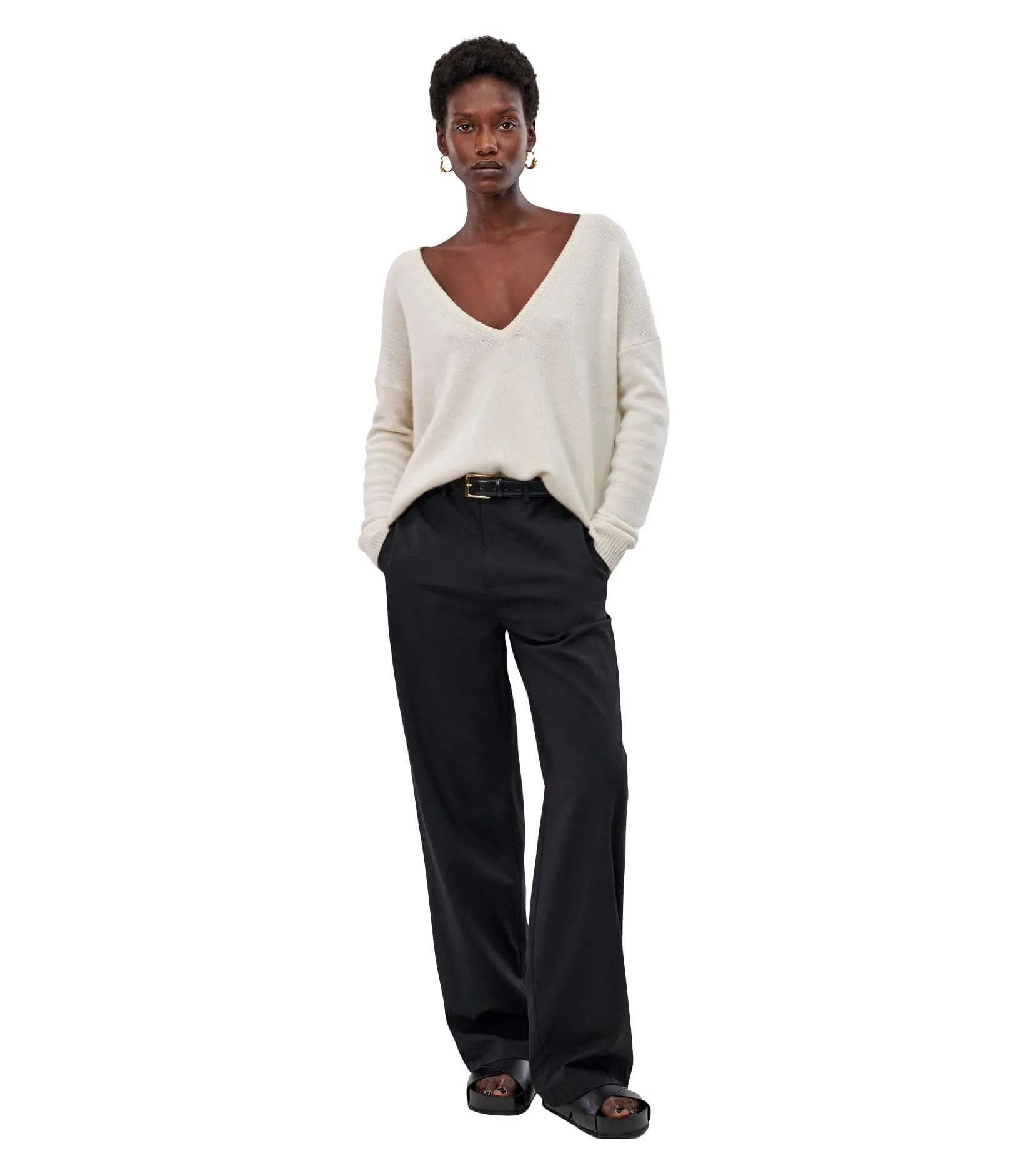 CO COLLECTION V-Neck Sweater  Colors