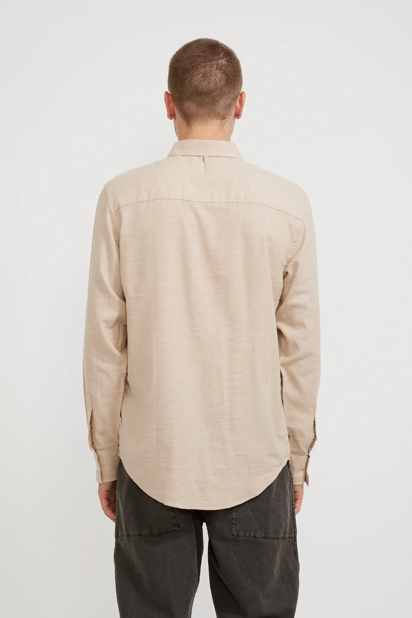 Cohen 5972 Flannel Shirt Cement