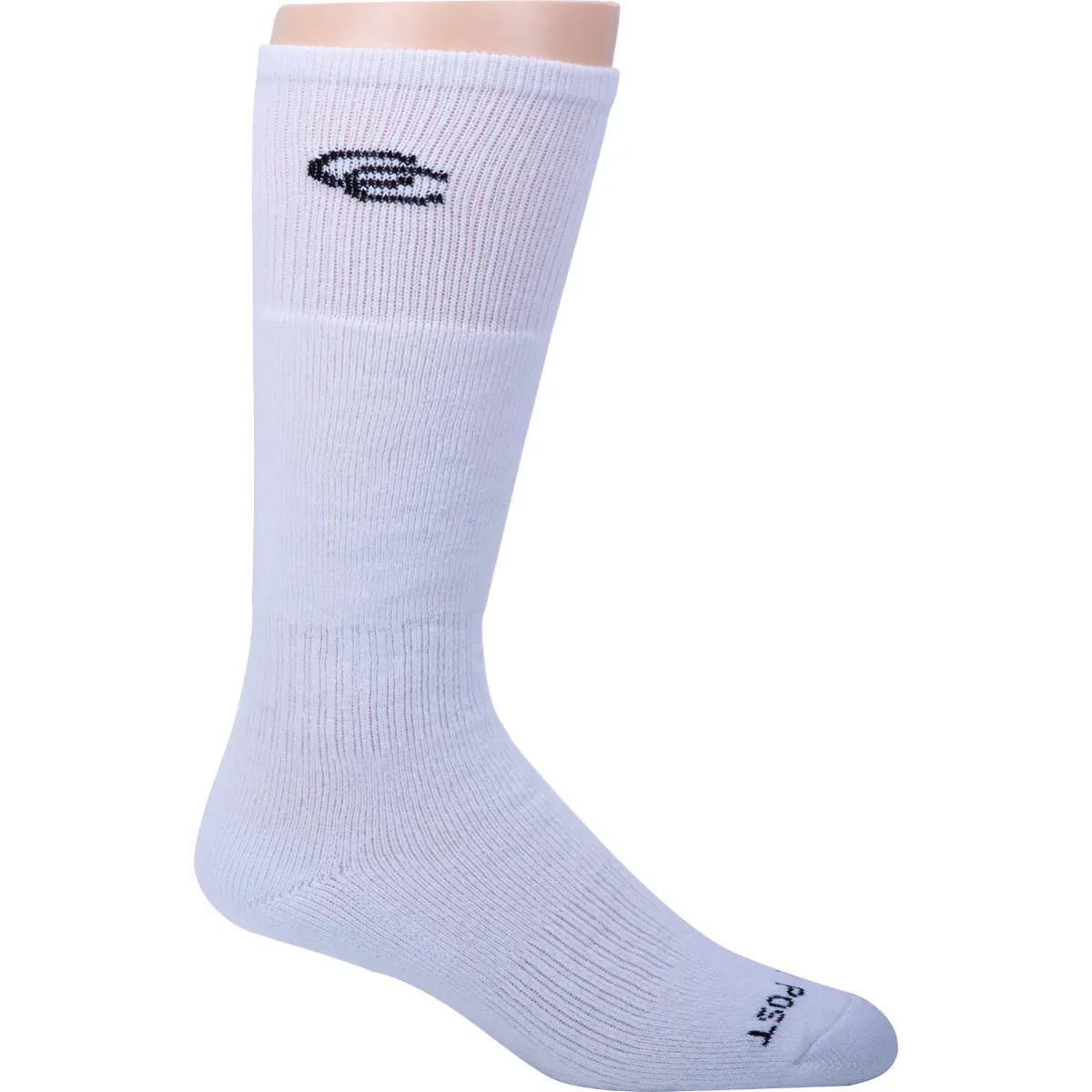 Dan Post Over The Calf Socks White