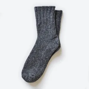 Dark Grey Wool Jumper Socks