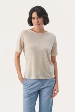 EMME LINEN TEE (FRENCH OAK) - PART TWO