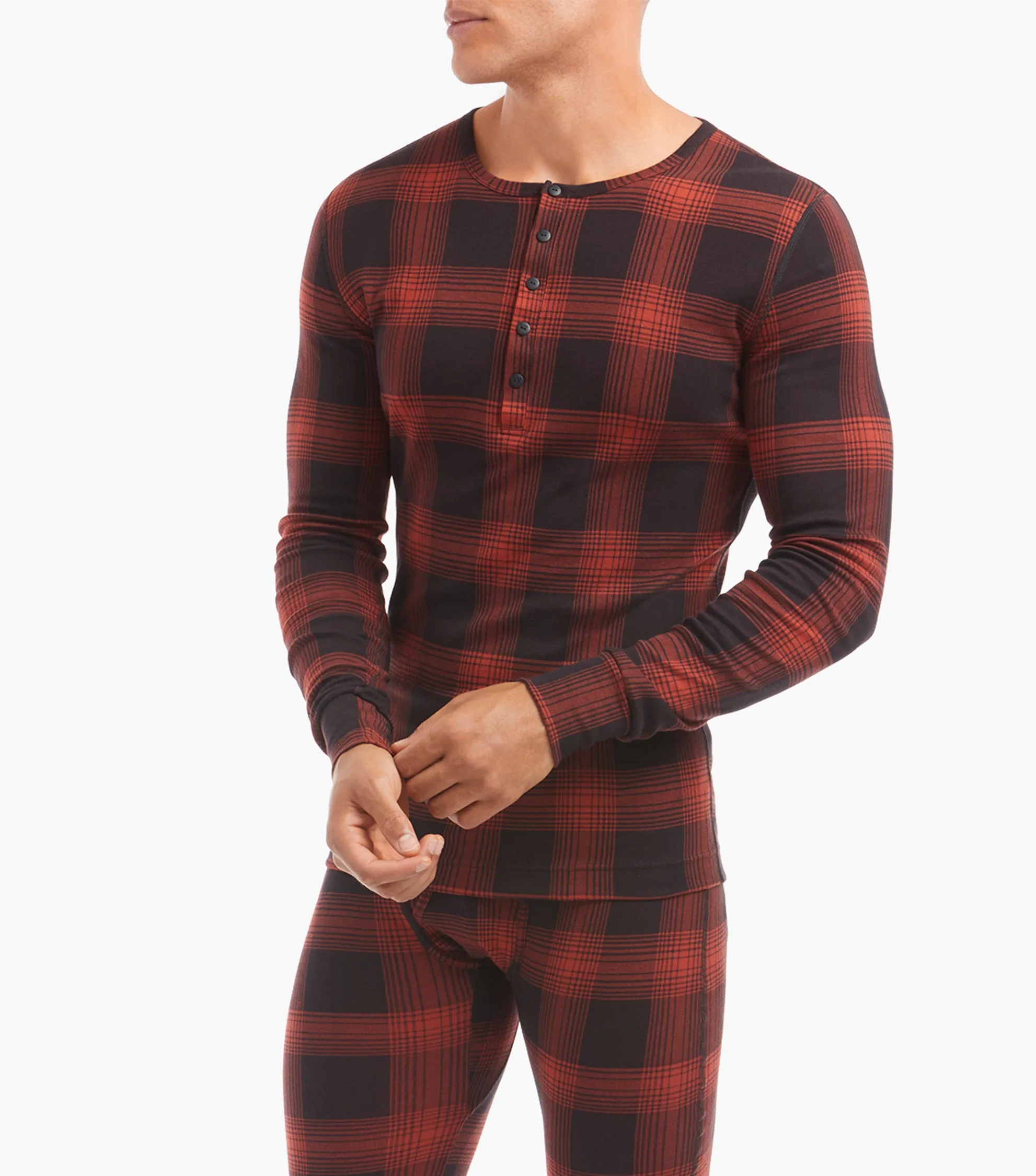 Essential Cotton Long Sleeve Henley