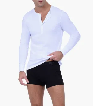 Essential Cotton Long Sleeve Henley