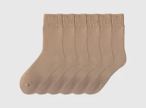 FitVille Women's Cozy Winter Fleece-Lined Crew Socks 3-Pair Bundle