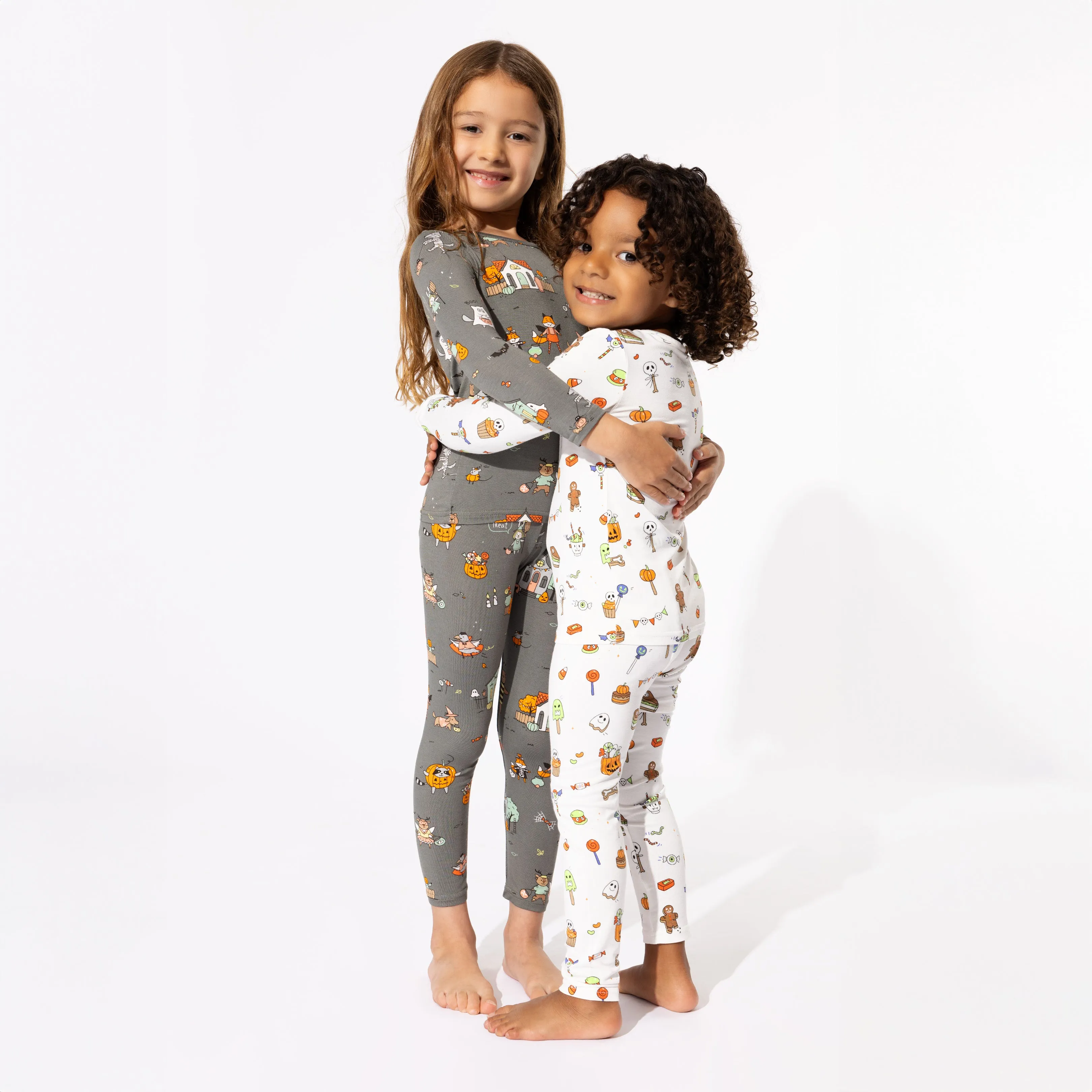 Halloween Treats Bamboo Kids Pajamas