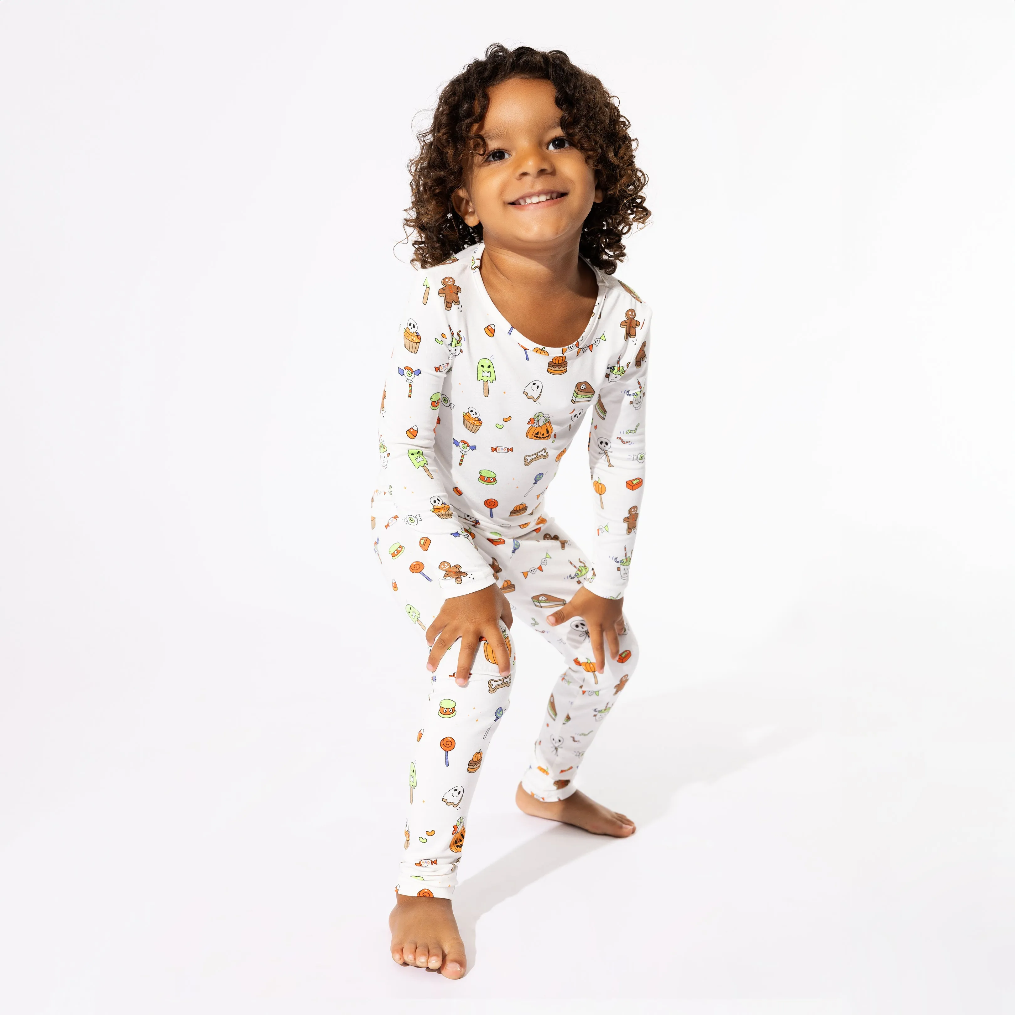 Halloween Treats Bamboo Kids Pajamas