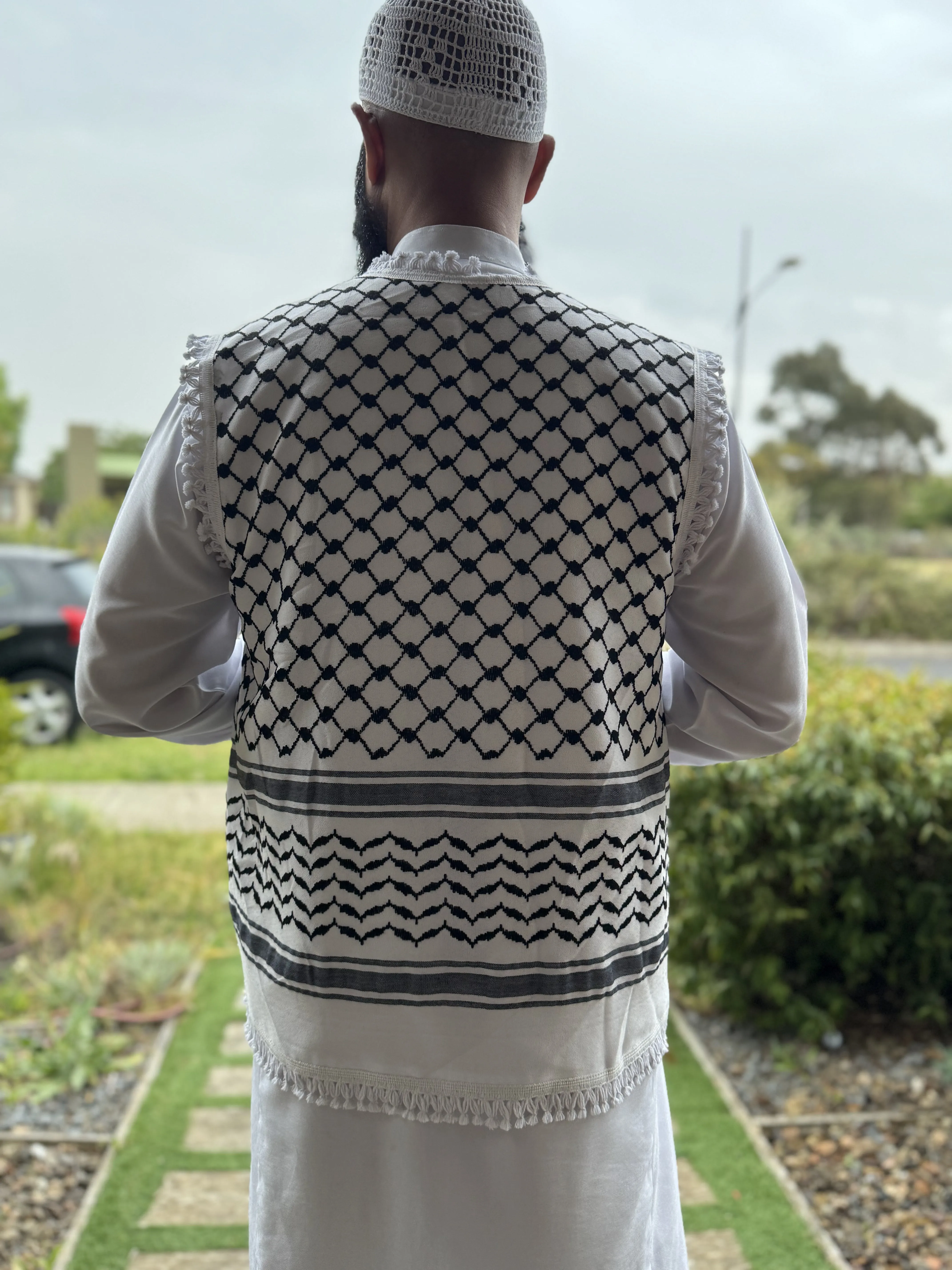 Heritage in Style: Limited Edition Keffiyeh Vests for Adults & Kids