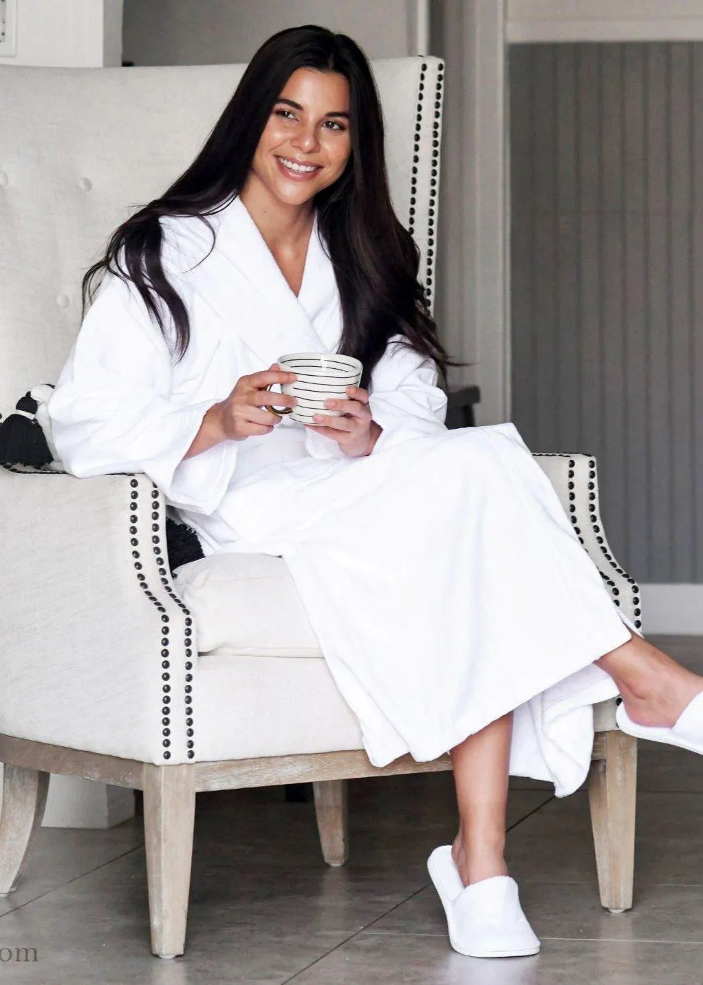 Hooded Velvetica™ Robe