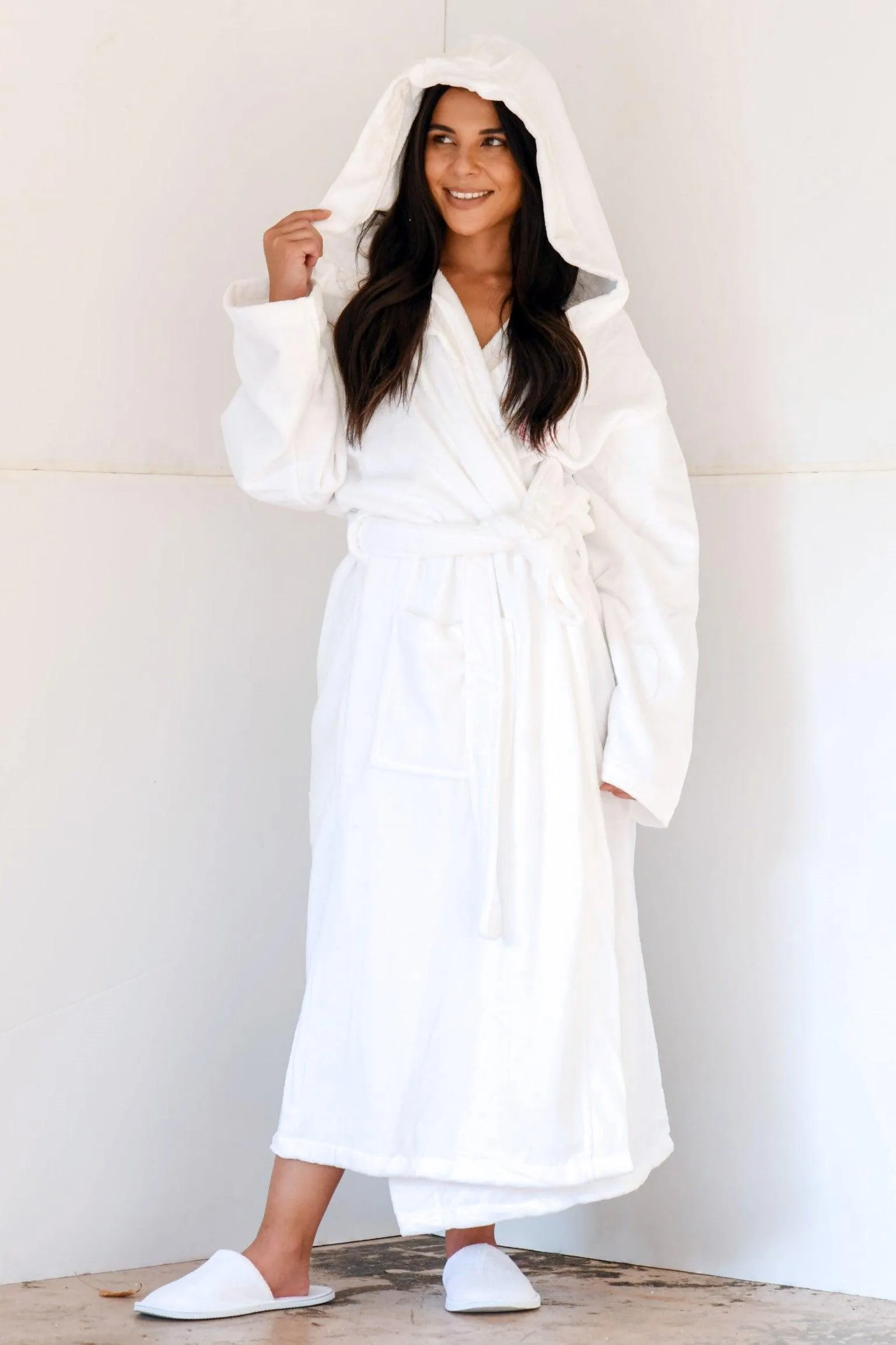 Hooded Velvetica™ Robe