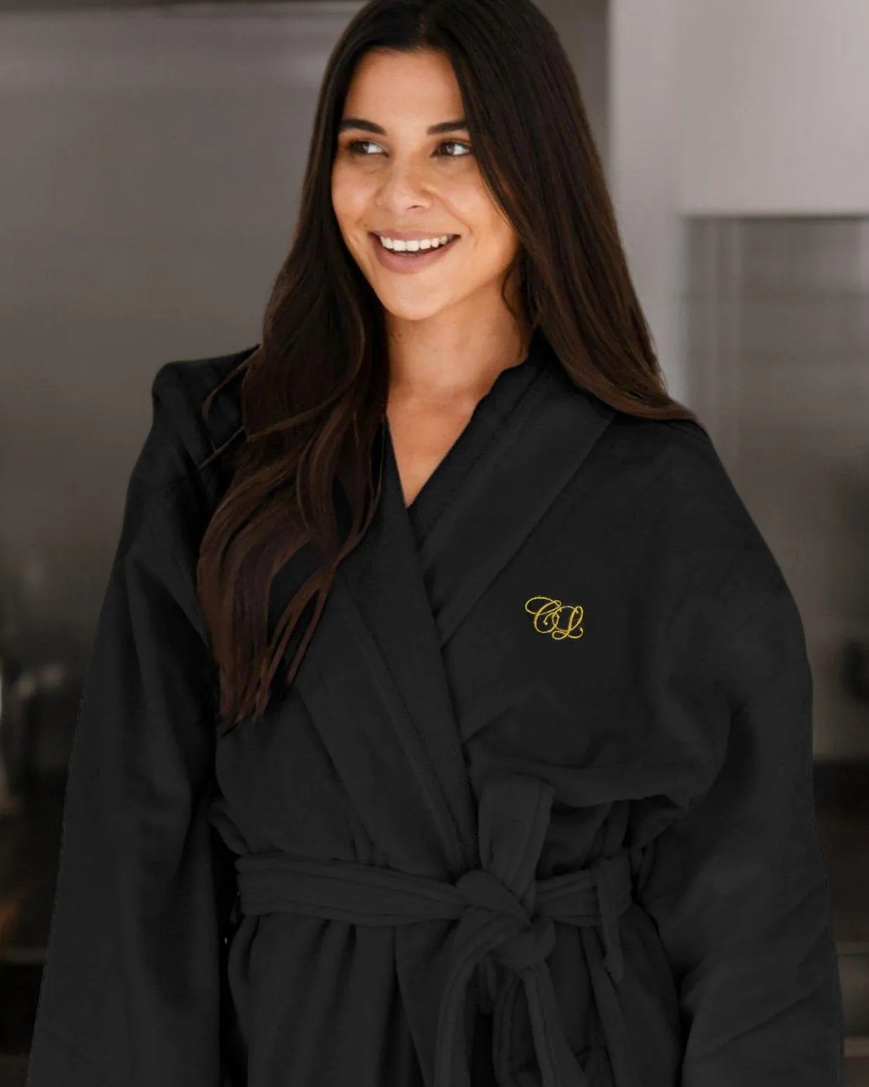 Hooded Velvetica™ Robe