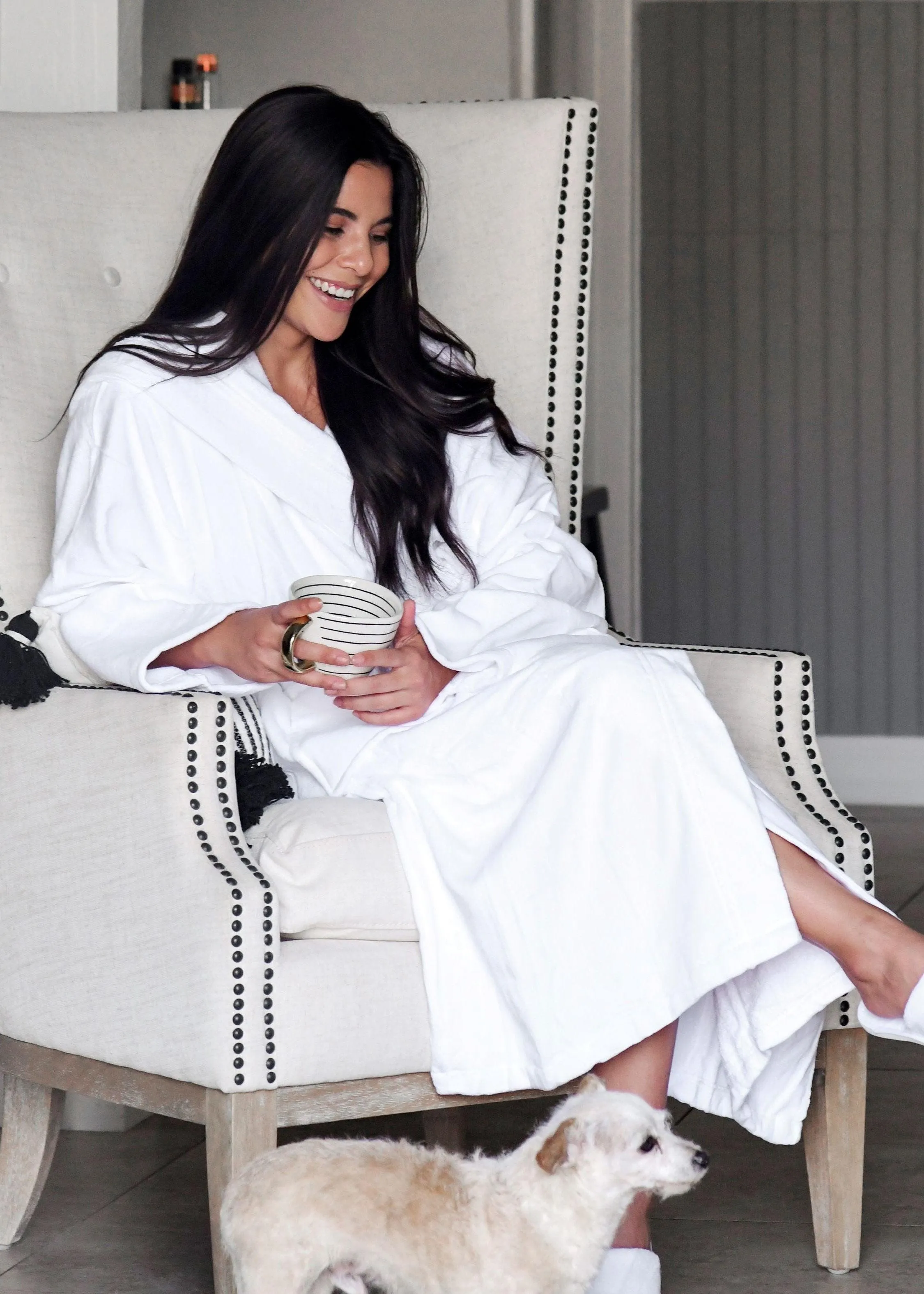 Hooded Velvetica™ Robe