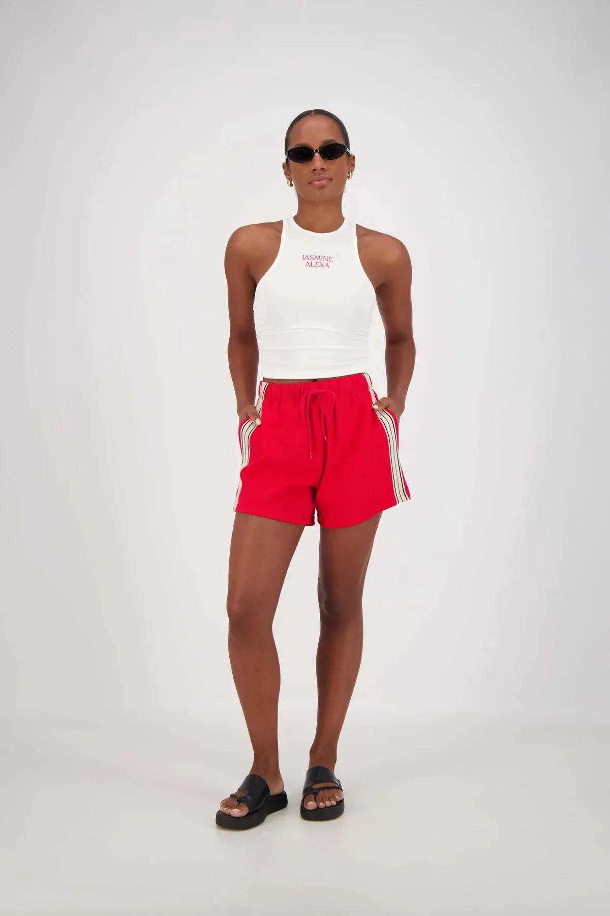 Jasmine Alexa Panarea Shorts - Red