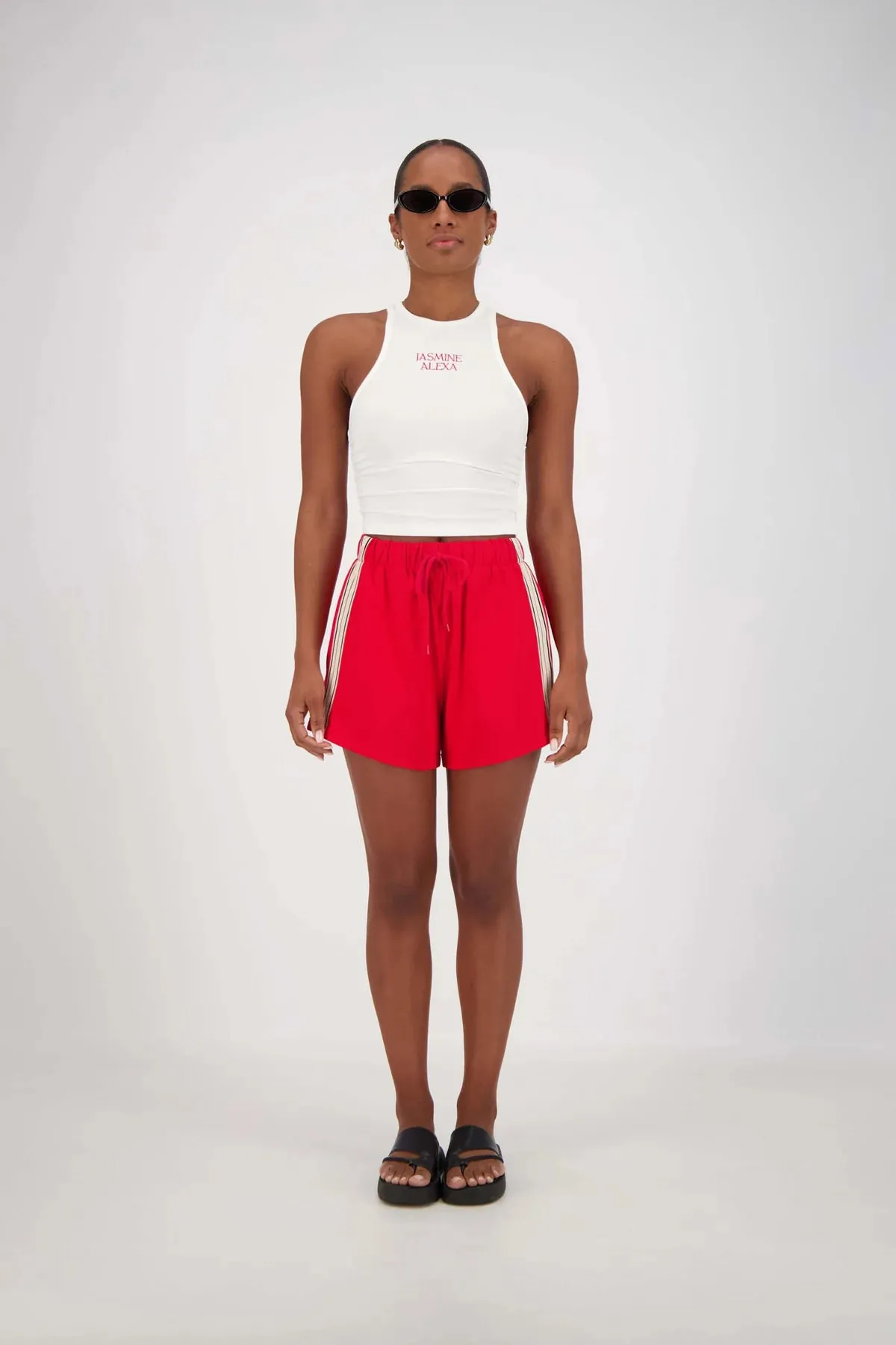 Jasmine Alexa Panarea Shorts - Red