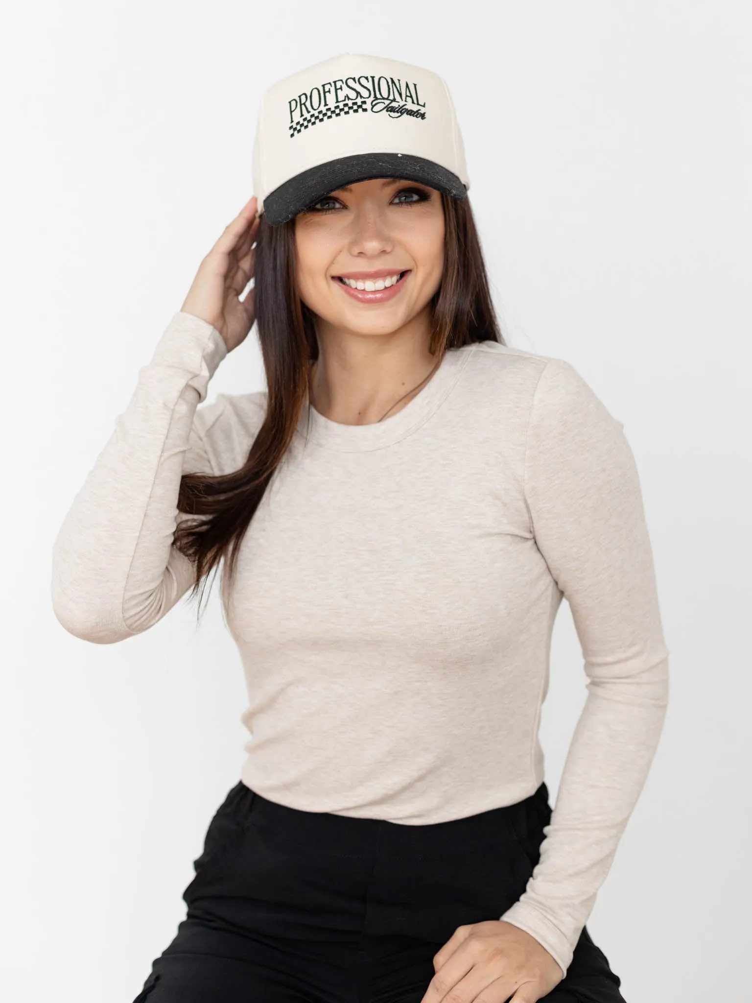 Long Sleeve Round Neck Top
