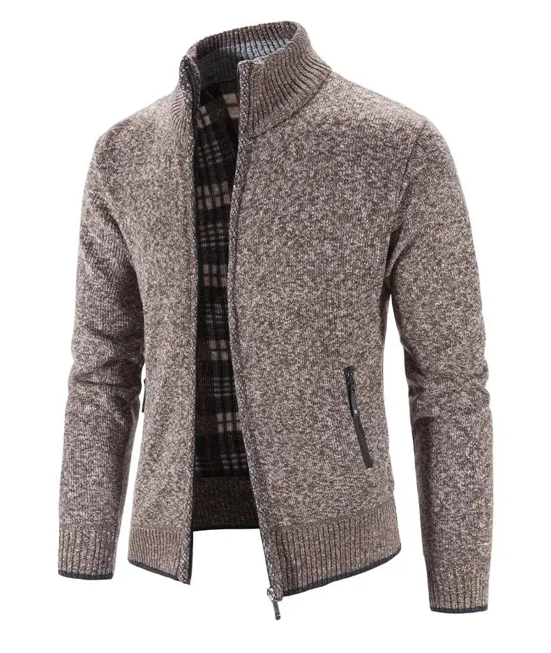 Men Winter Jackets Coats Sweaters Cardigan