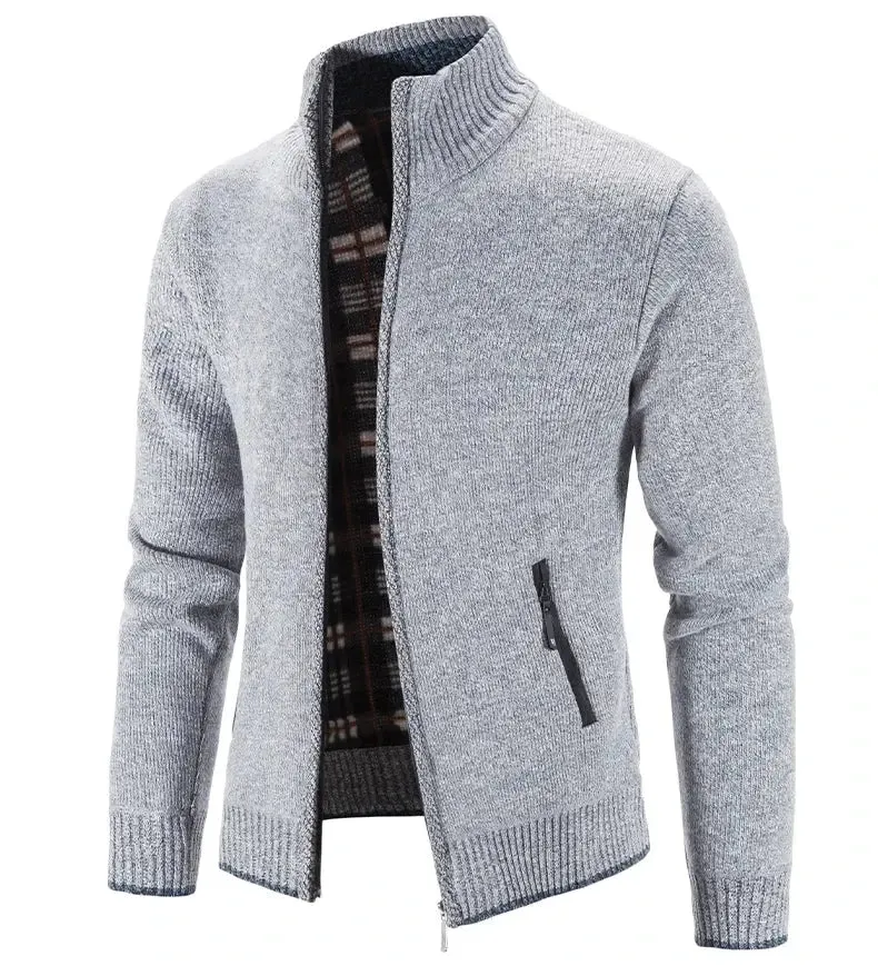 Men Winter Jackets Coats Sweaters Cardigan