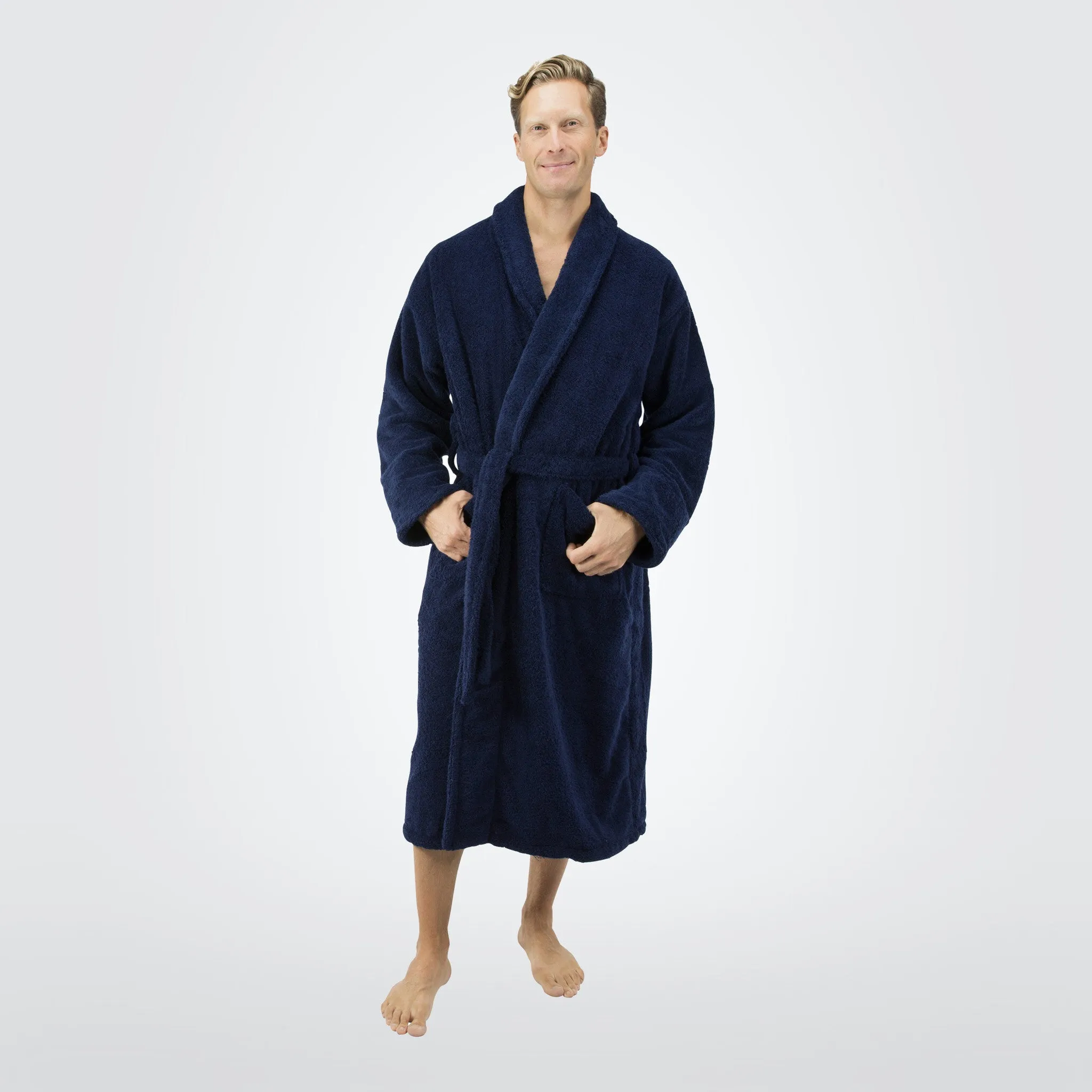 Men's 20 oz. Deluxe Turkish Cotton Bathrobe
