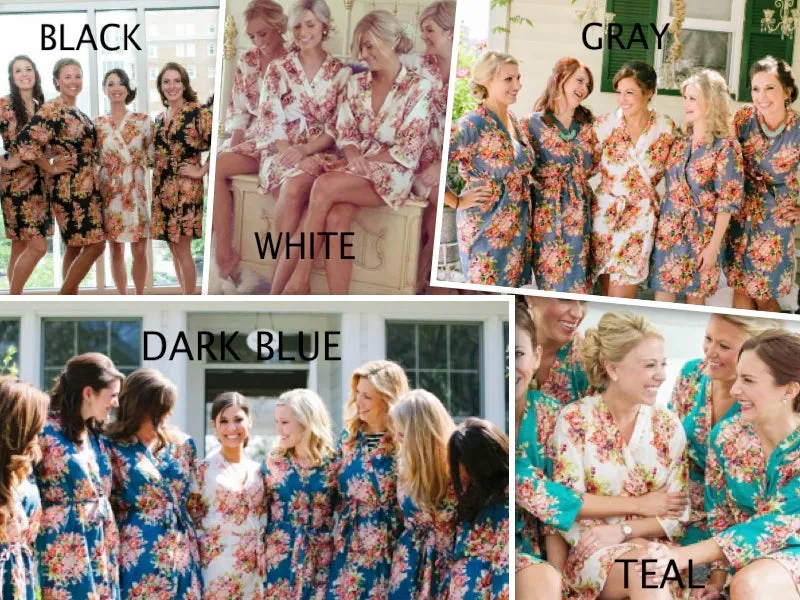 Mix Matched Bridesmaids Robes