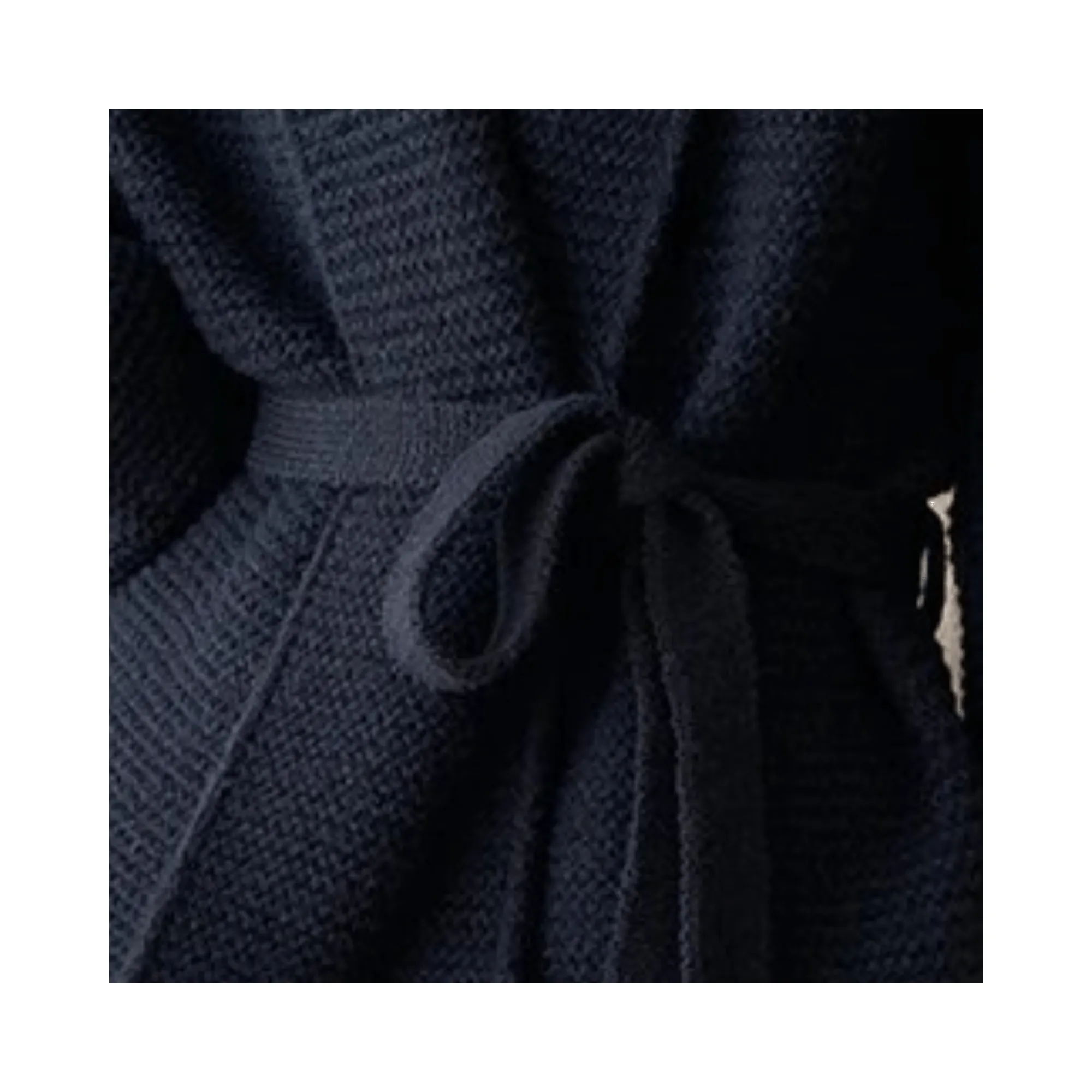 Pre Order:  Tie Waist Knitted Loose Cardigan