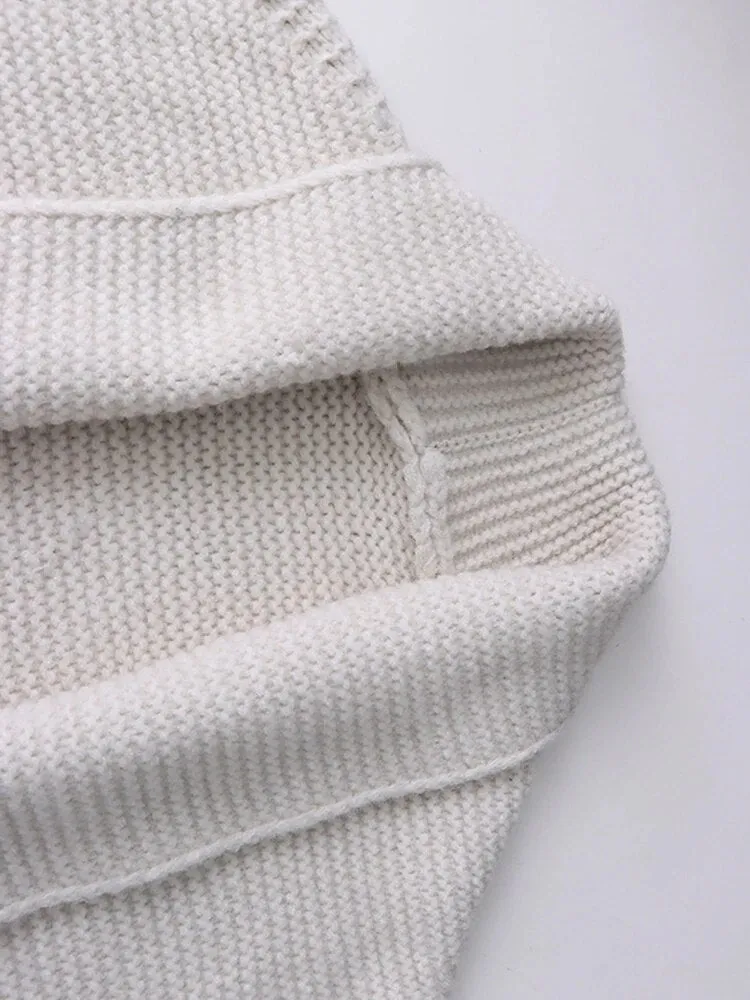 Pre Order:  Tie Waist Knitted Loose Cardigan