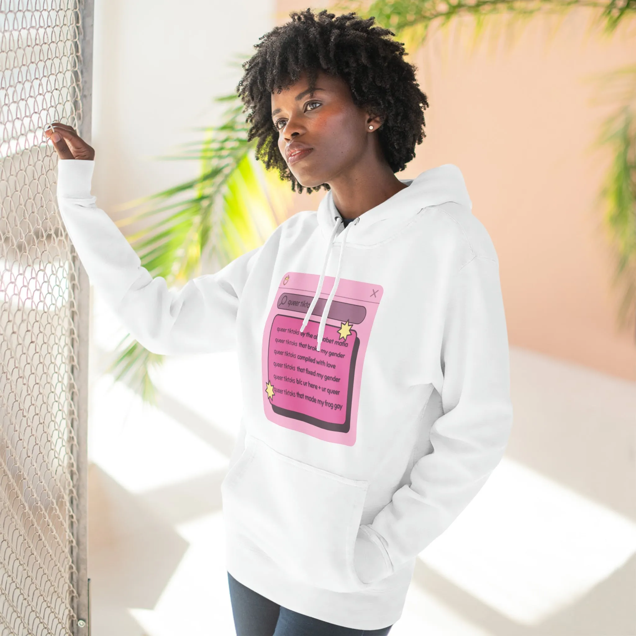 Queer Tiktoks Search Hoodie