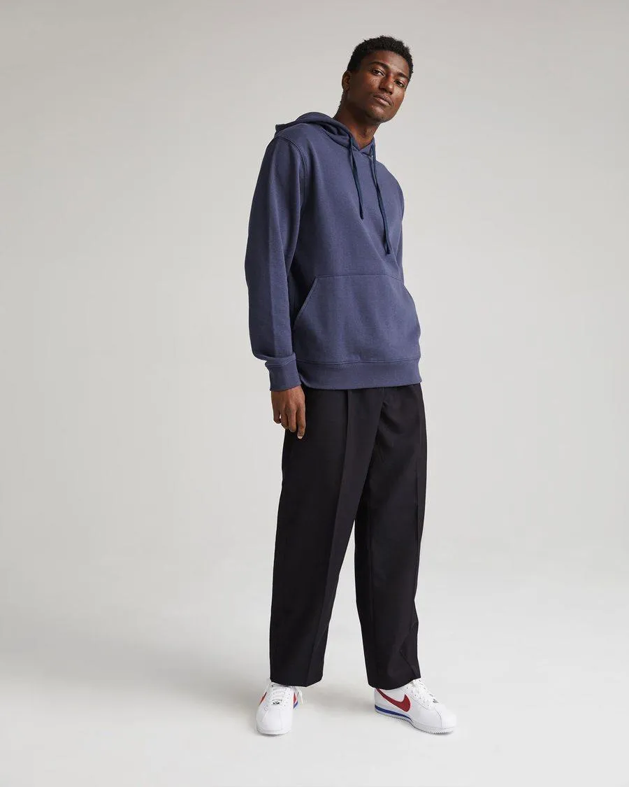 Recycled Fleece Pullover Hoodie (Blue Nights)