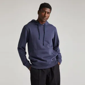 Recycled Fleece Pullover Hoodie (Blue Nights)