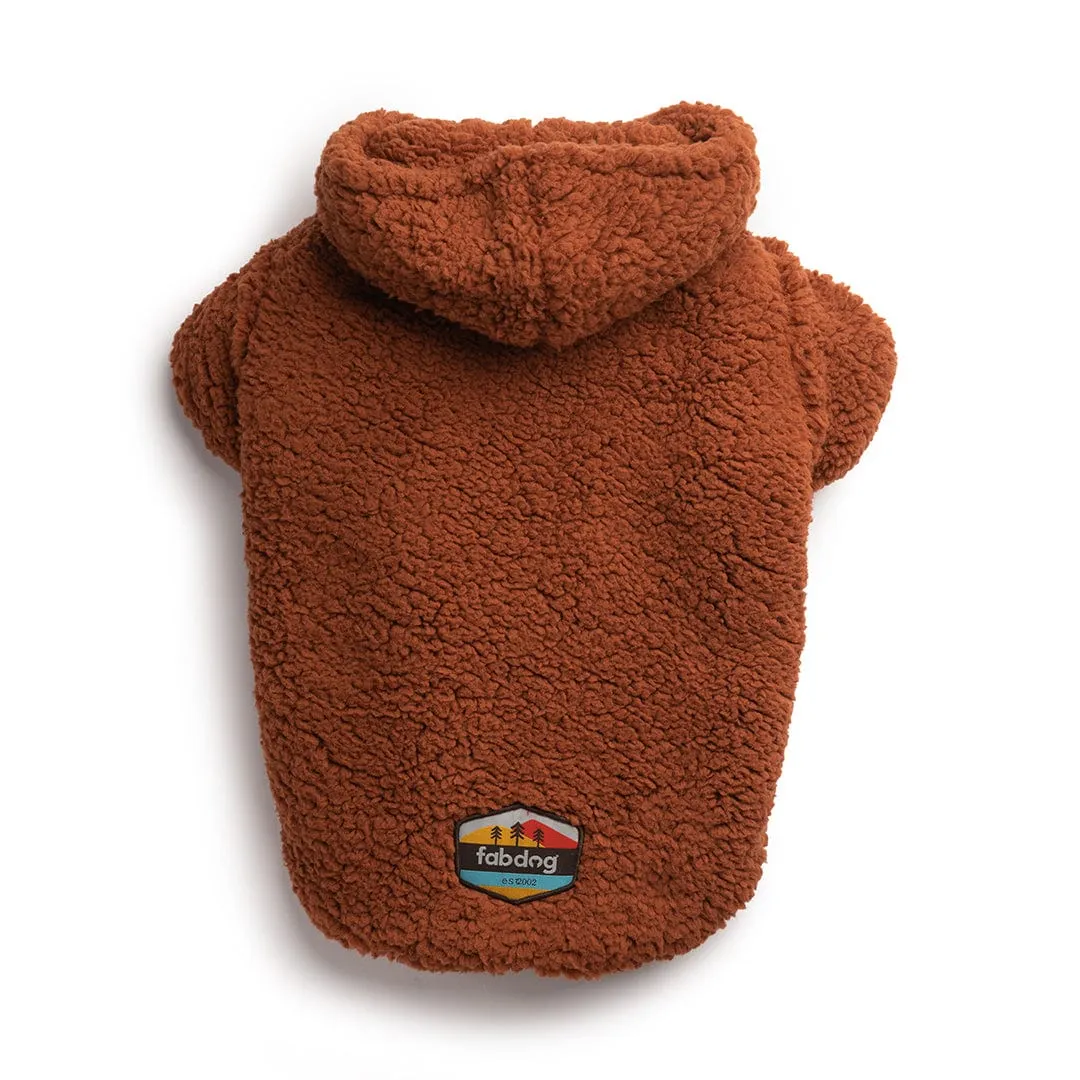 Rust Sherpa Hoodie