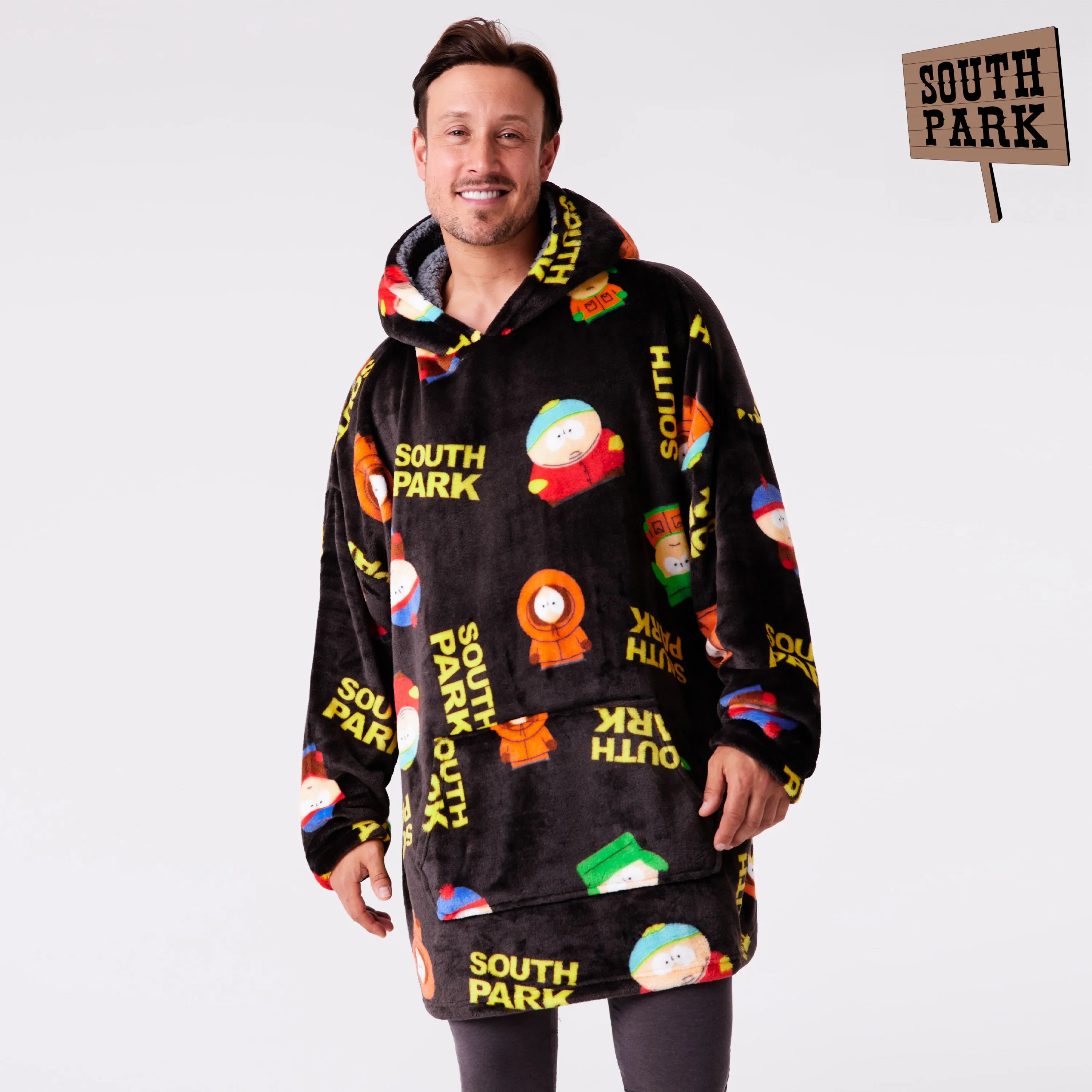 South Park Hoodie Blanket for Men and Teenagers