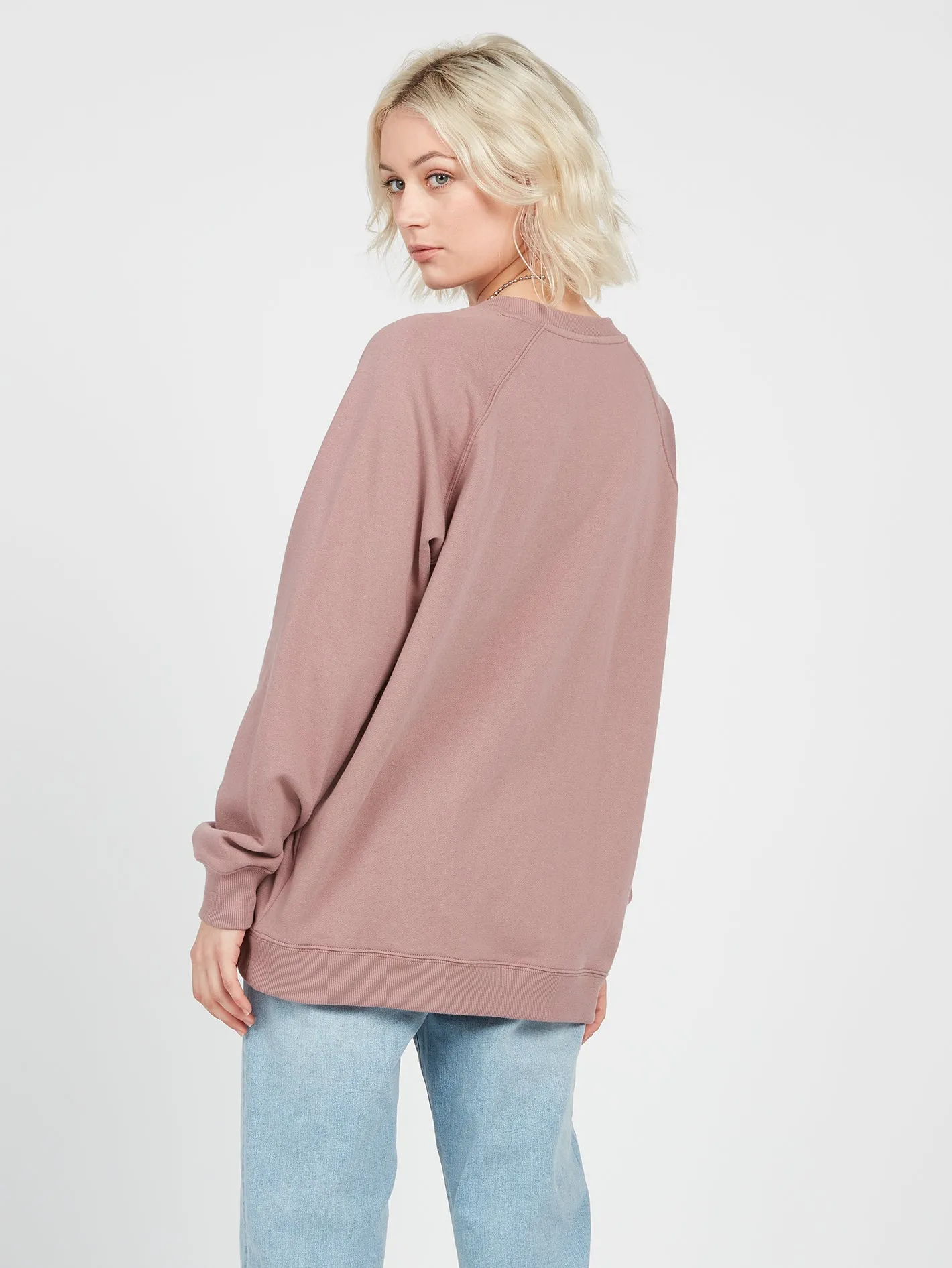 Stone Magic Boyfriend Sweatshirt - Raisin