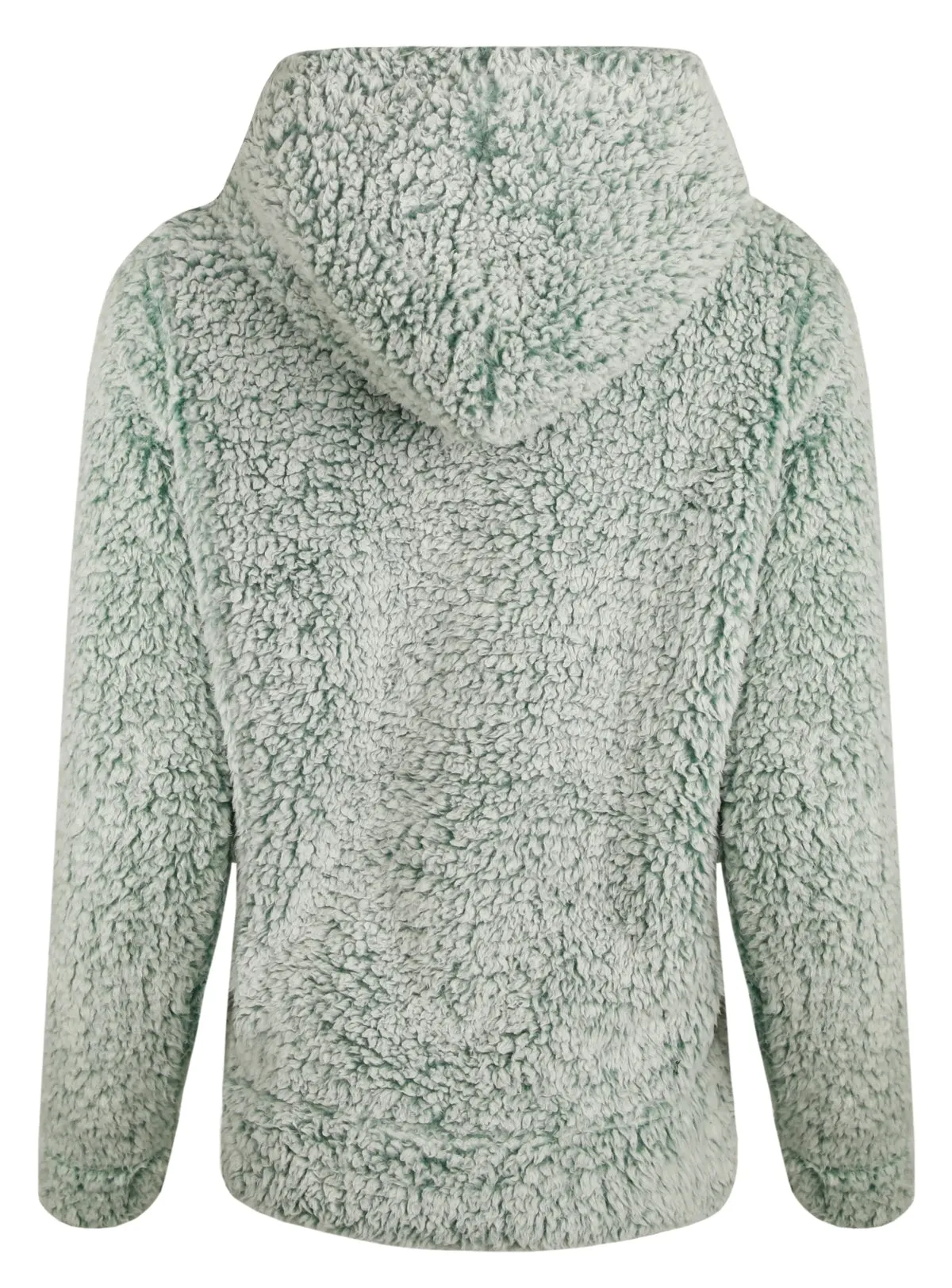 Weird Fish Womens Yara Cosy Fleece Hoody - Ivy