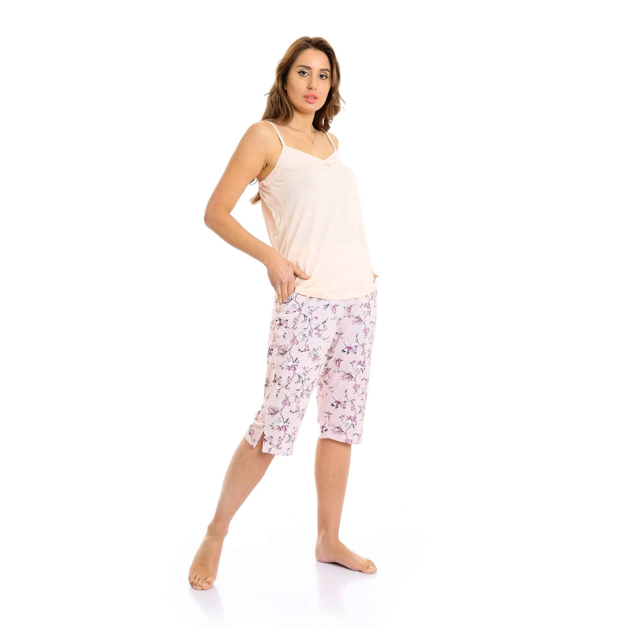 Women's Capri Pajama Set - Simone