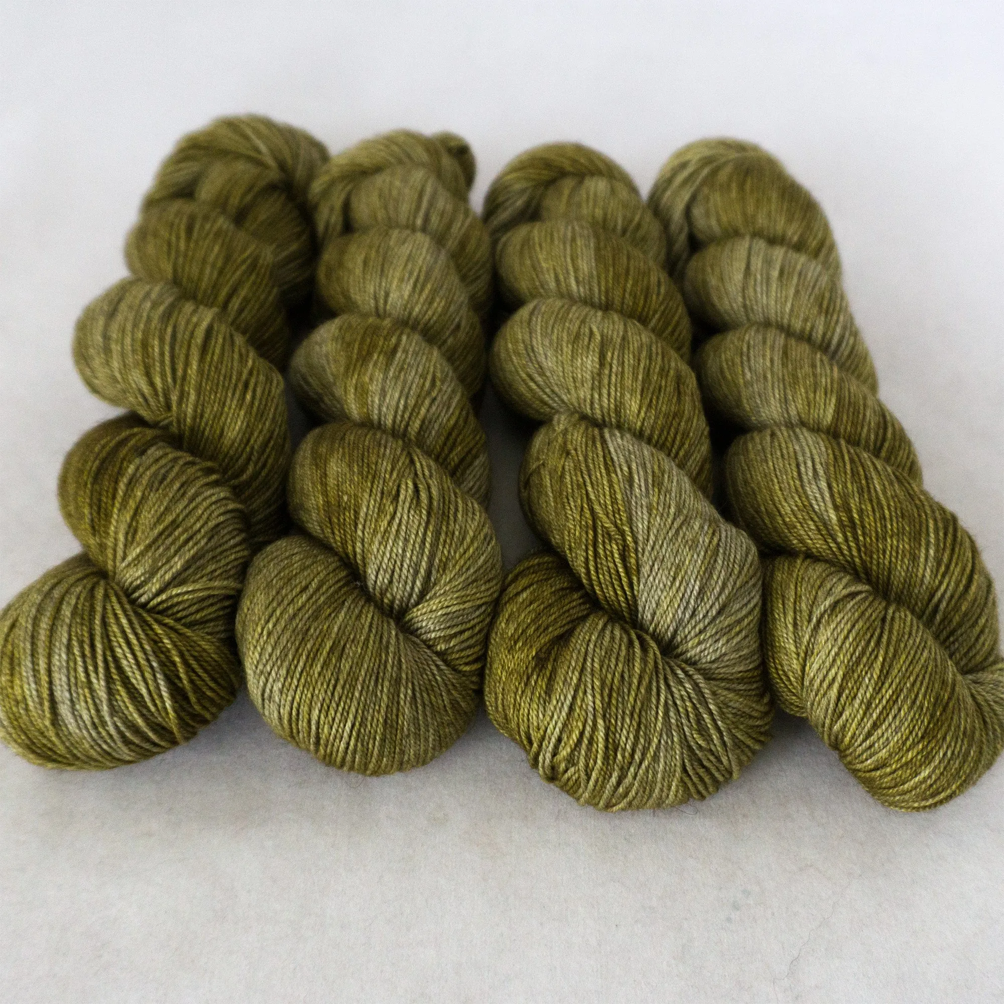 Yakity Yak Fingering Weight Yarn - Gold Tonal